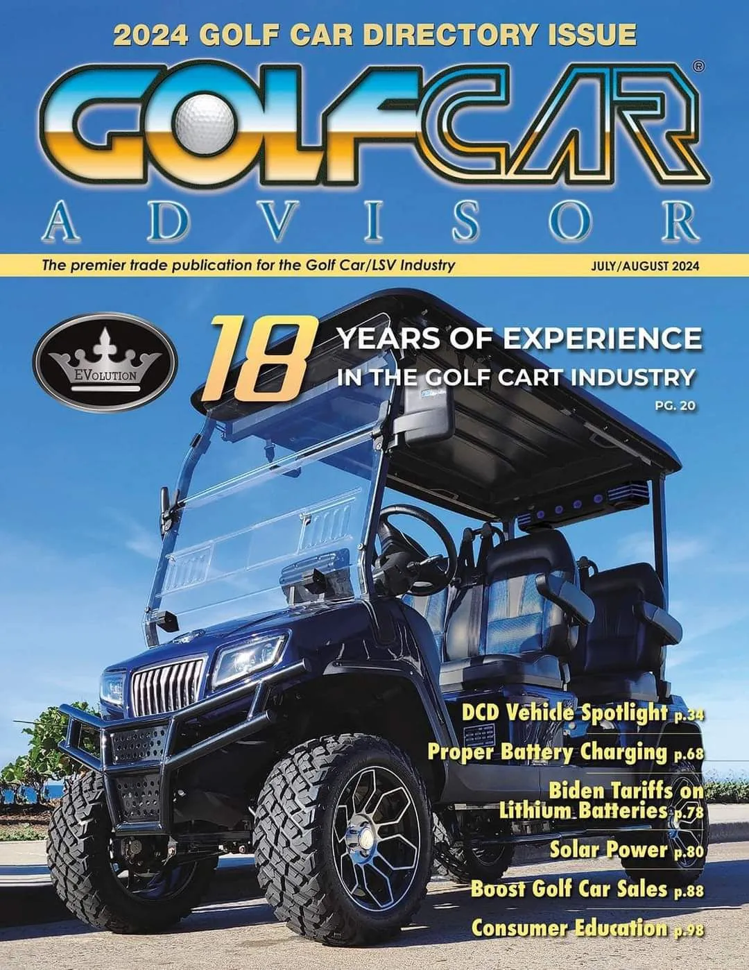 Golfcar 2024 Flyer