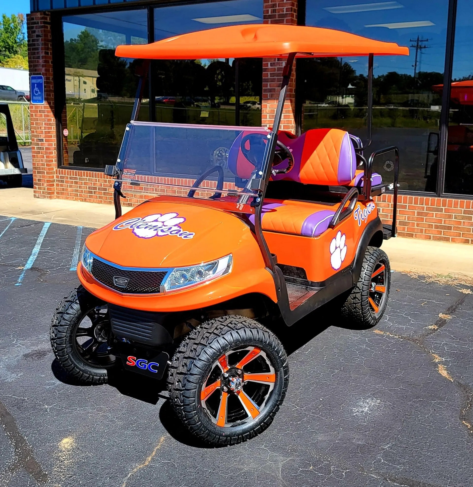 Happy customer with custom cart #10