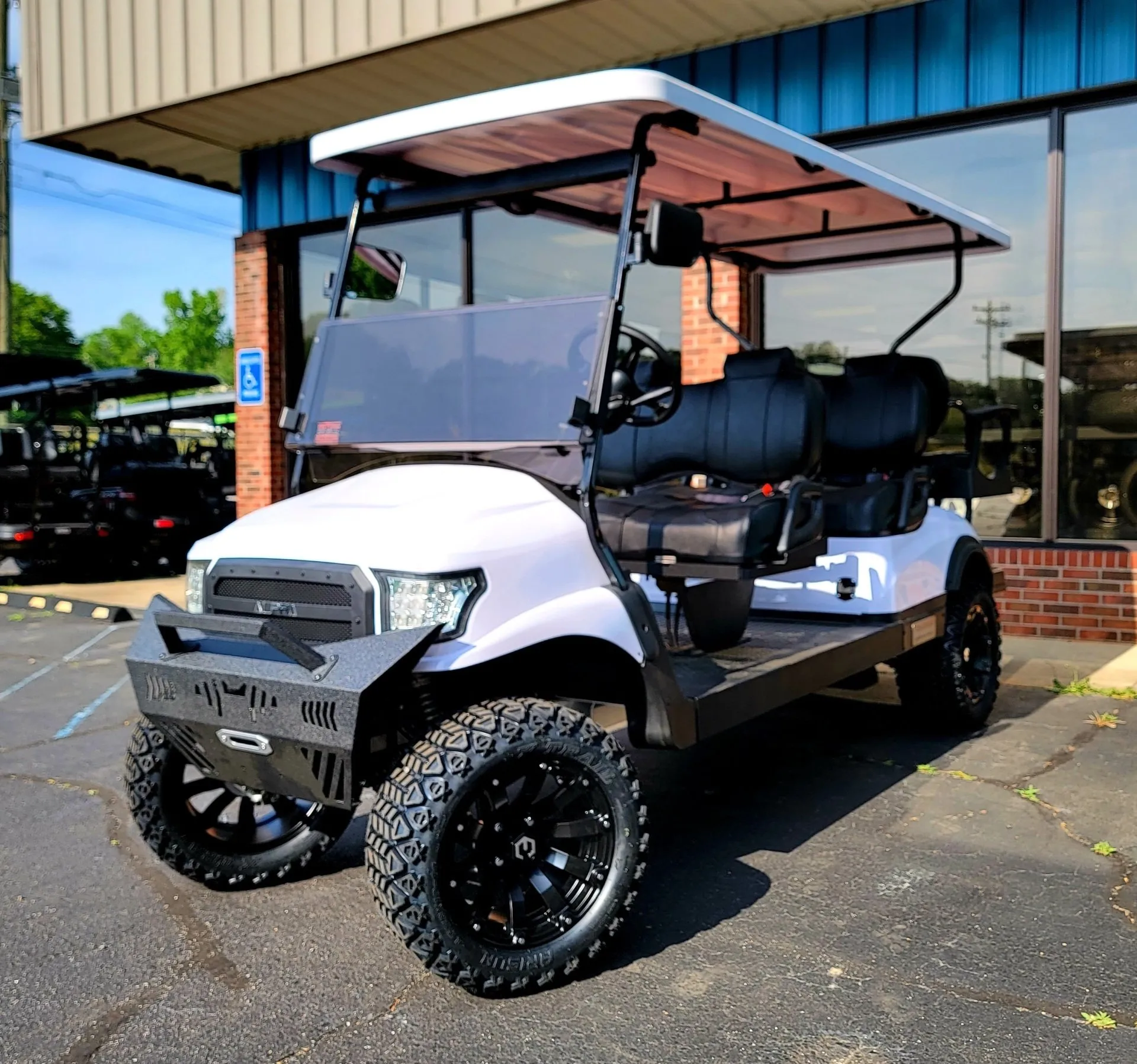 Happy customer with custom cart #20