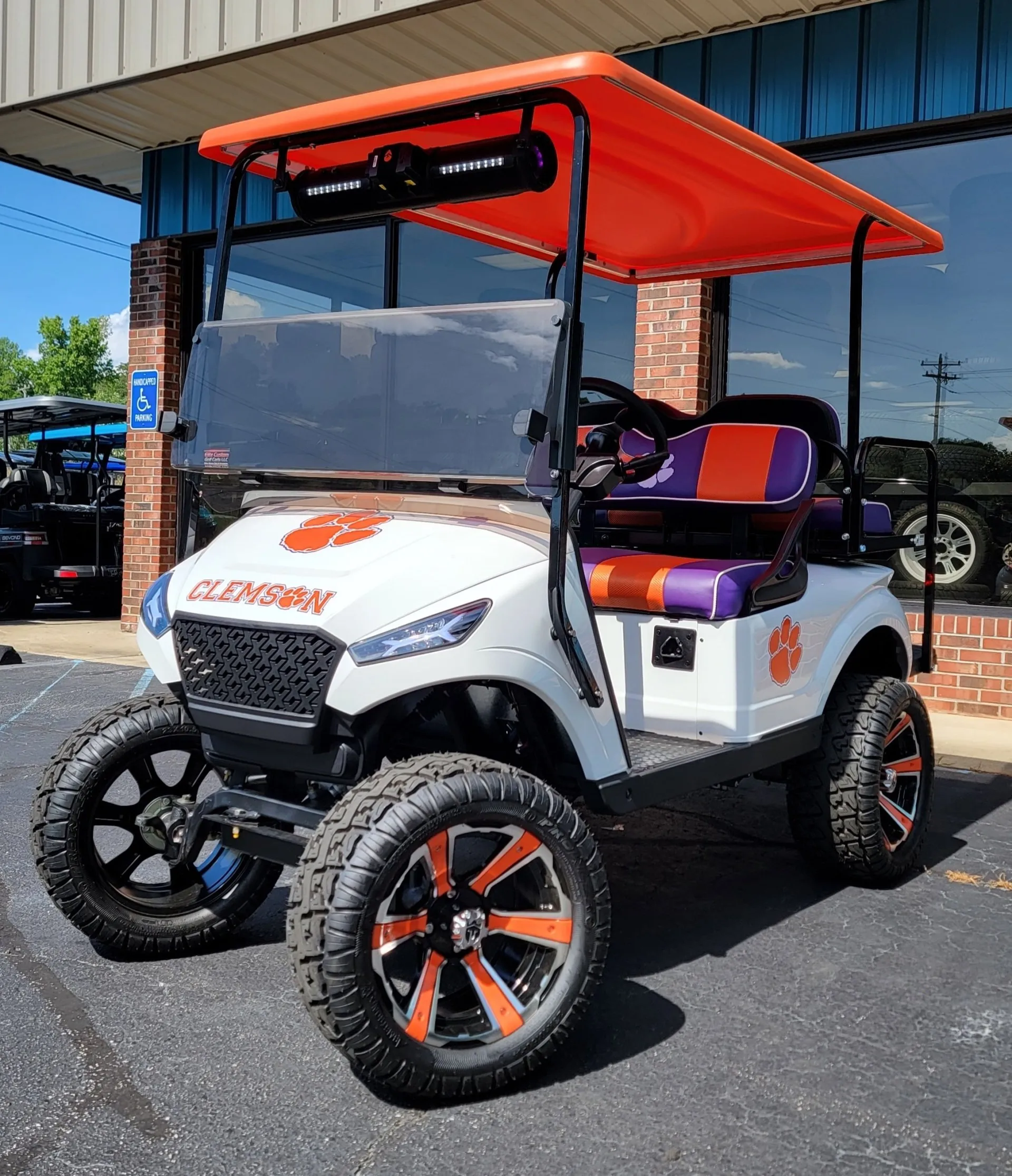 Happy customer with custom cart #25