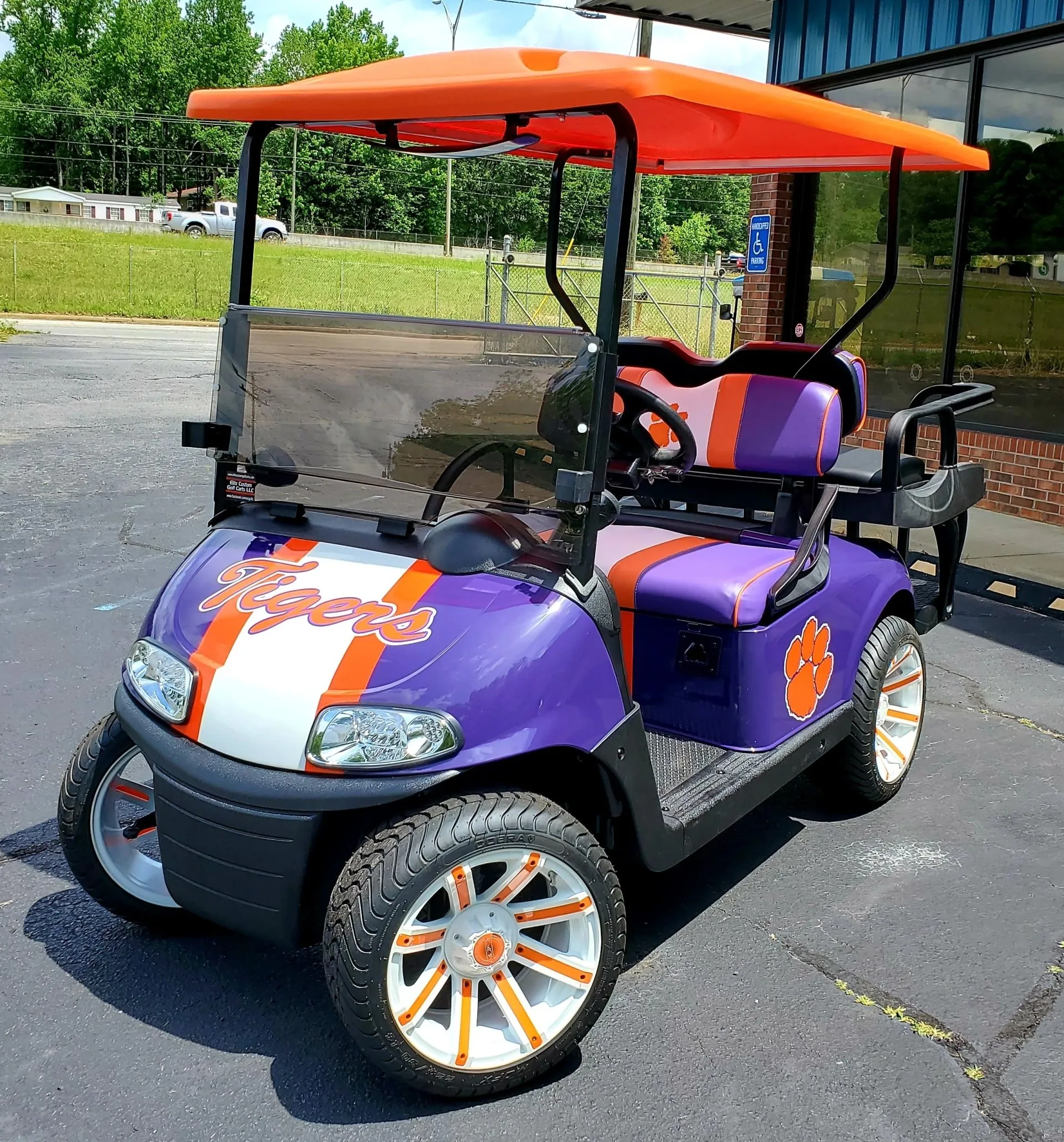 Happy customer with custom cart #5