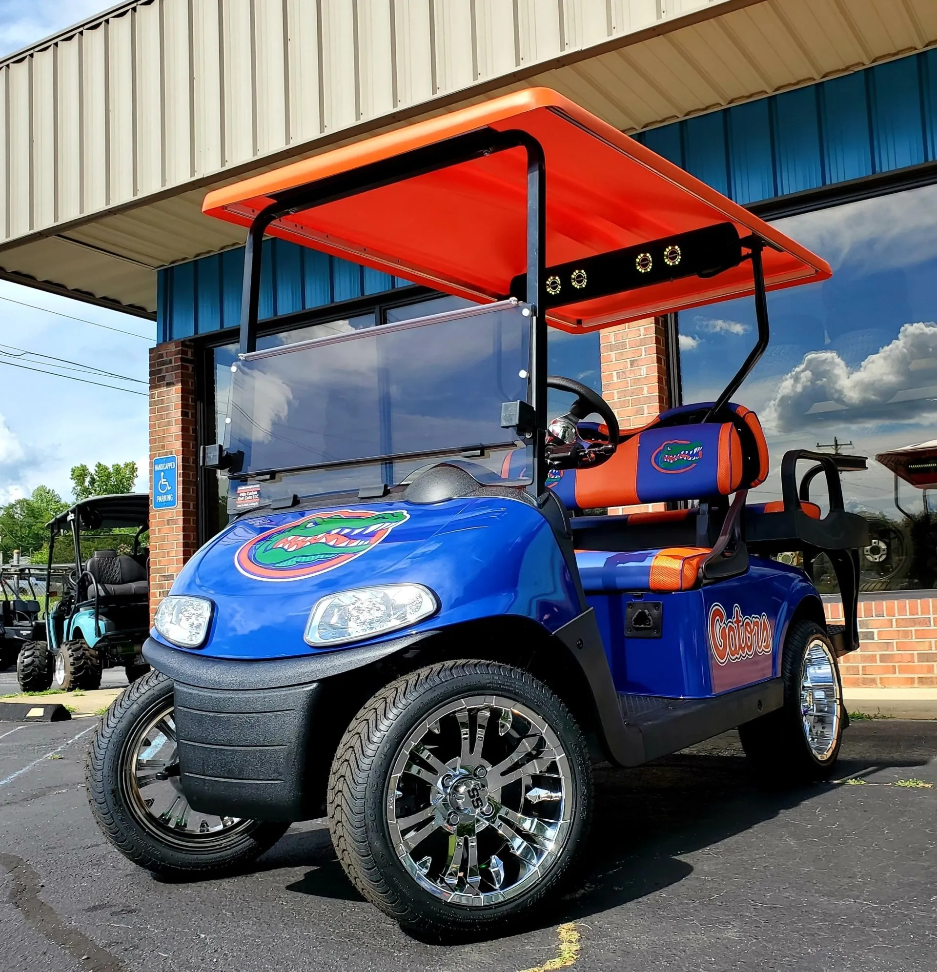 Happy customer with custom cart #6