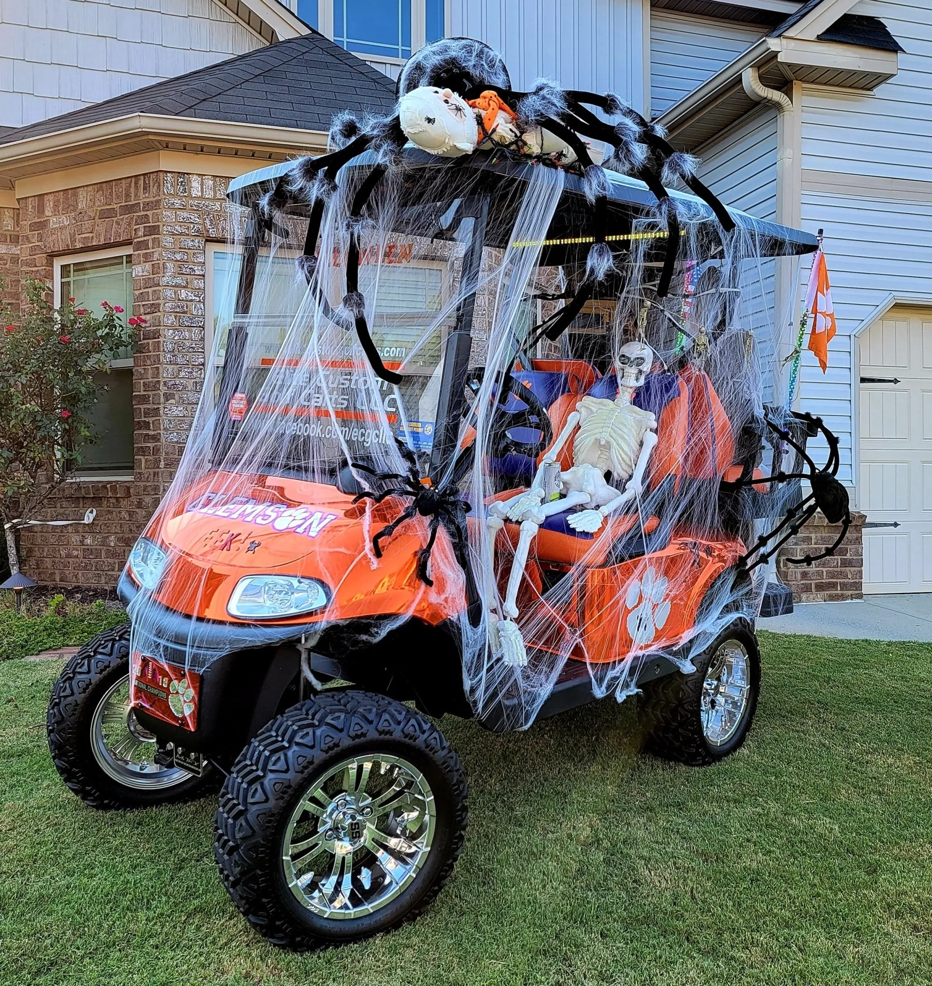 Happy customer with custom cart #9